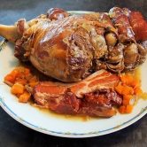 Gigot de sept heures à la cuillère