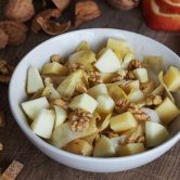 Salade endives pomme et fromage Comté