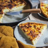 onion and bacon quiche