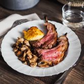 rack of lamb with honey and cumin